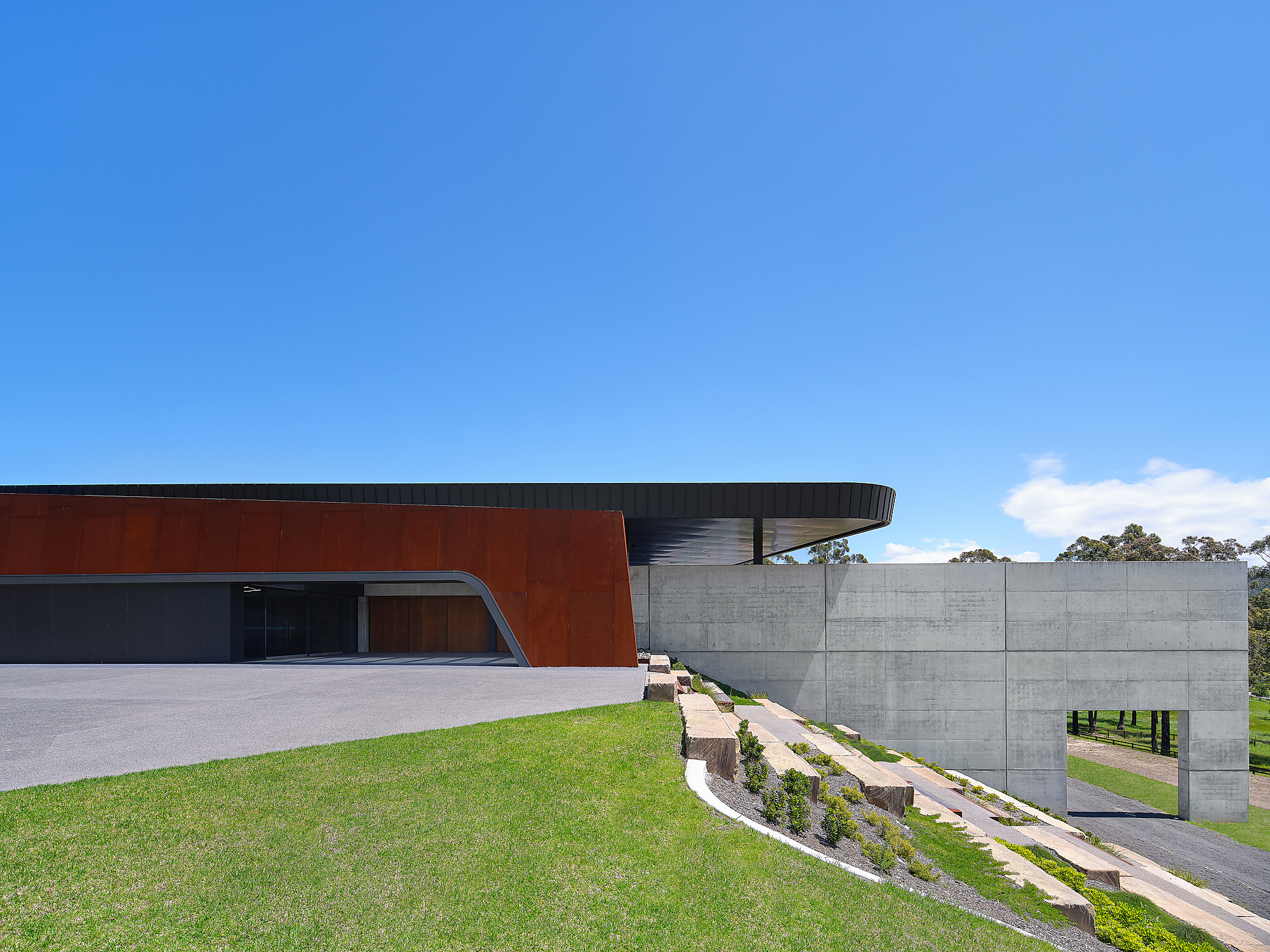 Interior photograph of Equine Education Centre at Willinga Park by Anne Stroud